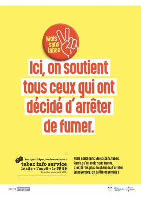 Mois Sans Tabac : En novembre, on arrête ensemble !