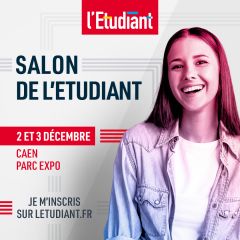 Salon de l'Etudiant à Caen les 2 et 3 décembre