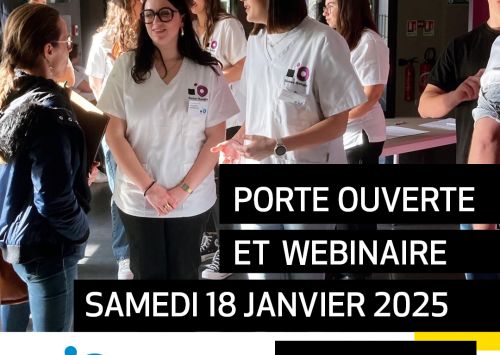 Porte ouverte samedi 18 janvier 2025