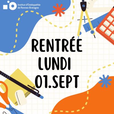 Rentrée lundi 1er septembre 2025